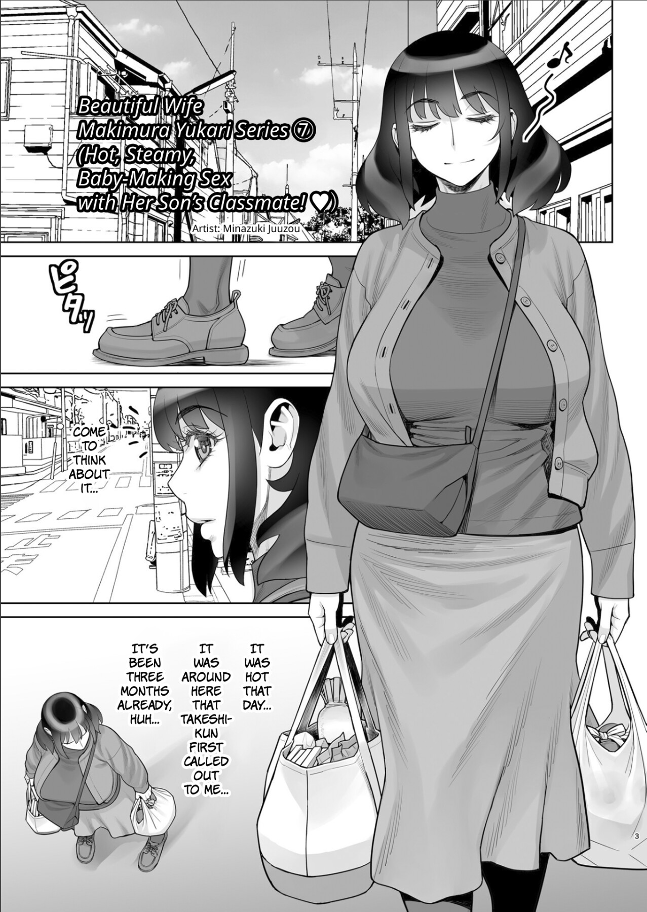 Hentai Manga Comic-Beautiful Wife Makimura Yukari Series 7 - Hot, Steamy, Baby-Making Sex With Her Son's Classmate!-Read-2